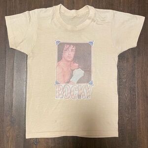 Vintage 70s 80s Rocky Movie Shirt Tee